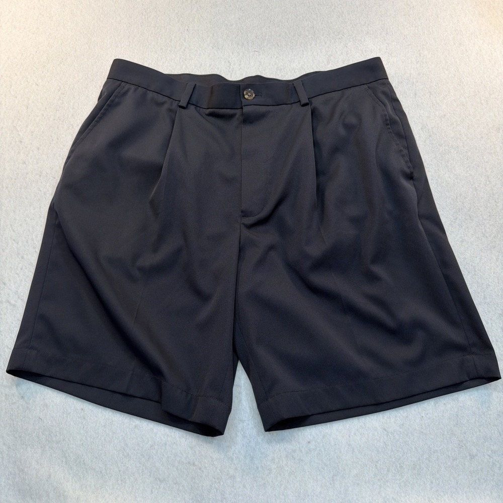 Brooks Brothers Country Club Mens Traditional Chino Shorts Size 38 Dark Navy